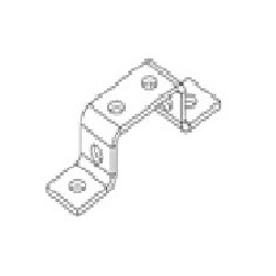 Прямоугольная скоба для двух страт-профилей 41*41 г/ц